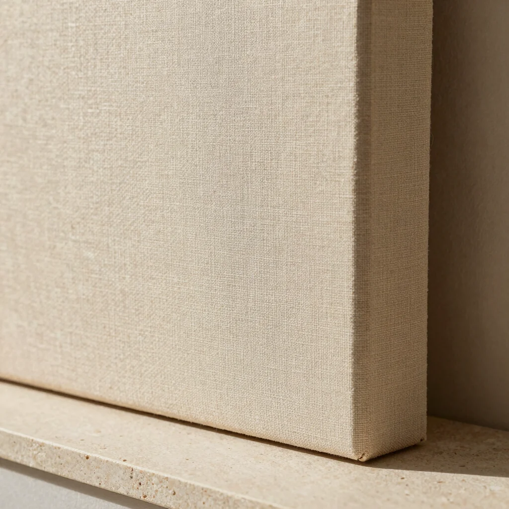 Natural Linen Acoustic Wall Slat